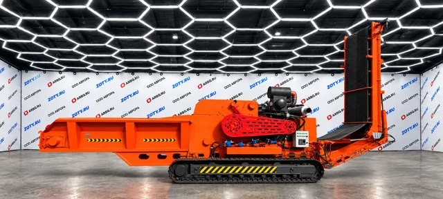Измельчитель древесины на гусеничном ходу DH-500